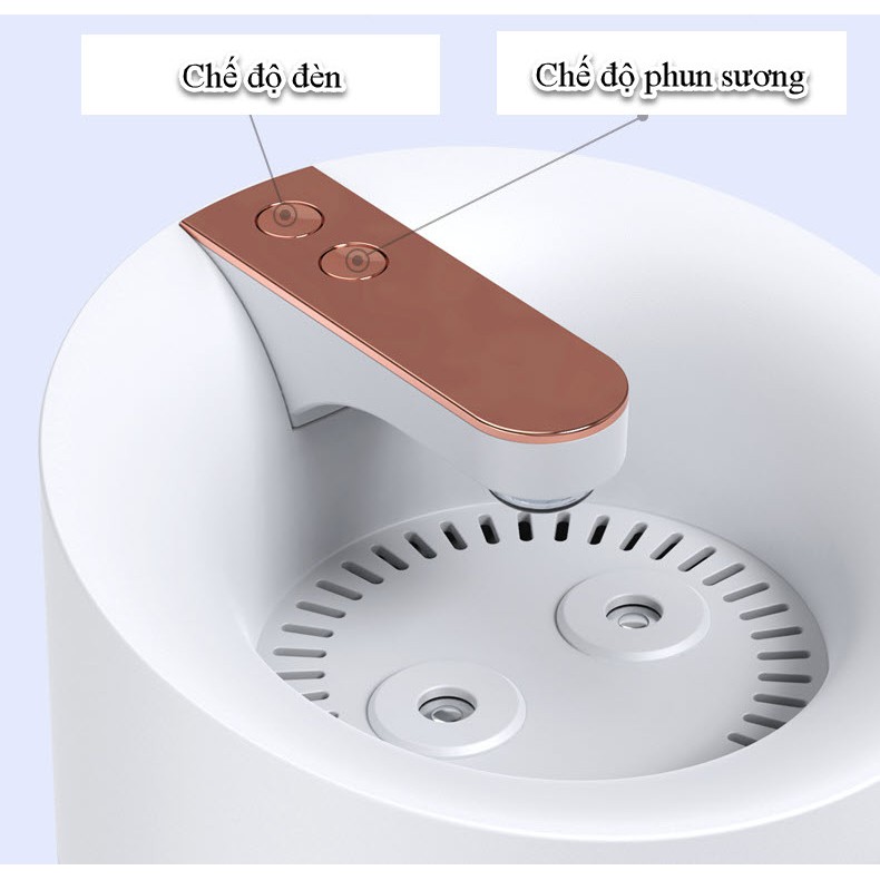 Máy phun sương tạo ẩm BC12 Pro , xông tinh dầu dung tích lớn 3L.