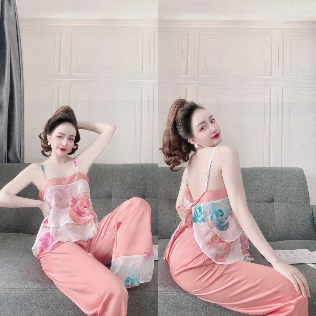 Đồ ngủ nữ❣️FREE SHIP❣️Đồ bộ mặc nhà cao cấp mềm mại xinh xắn | BigBuy360 - bigbuy360.vn