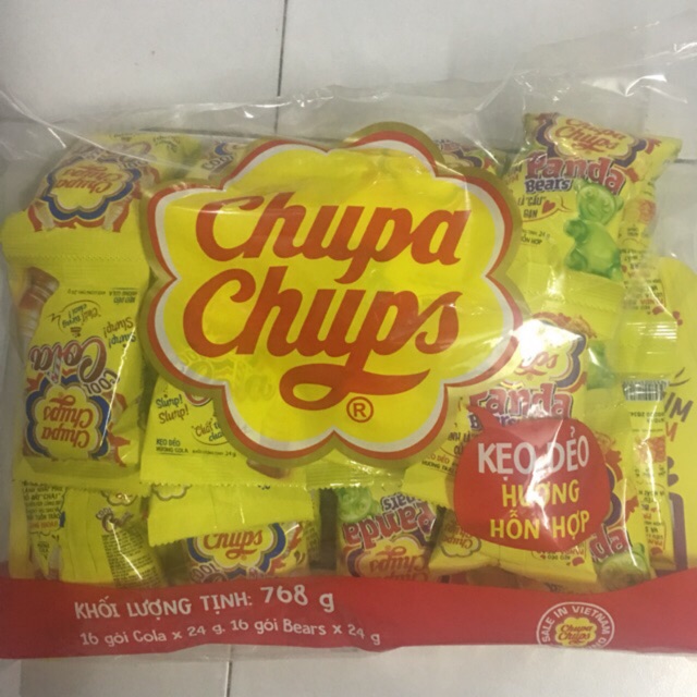 Kẹo Dẻo Chupa Chups 2 Màu