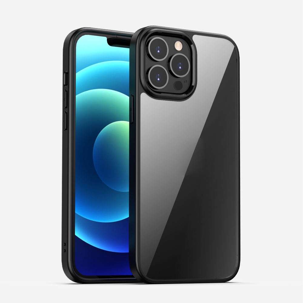 Ốp Acrylic Trong Suốt Cho iPhone 15 16 16e 14 13 12 11 17 Pro Max 17e 14 Plus XS Max XR X XS 7 8 Plu