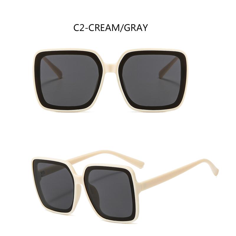 Kính Mát Gọng Vuông Thời Trang Hàn Quốc Cho Nam Và Nữ