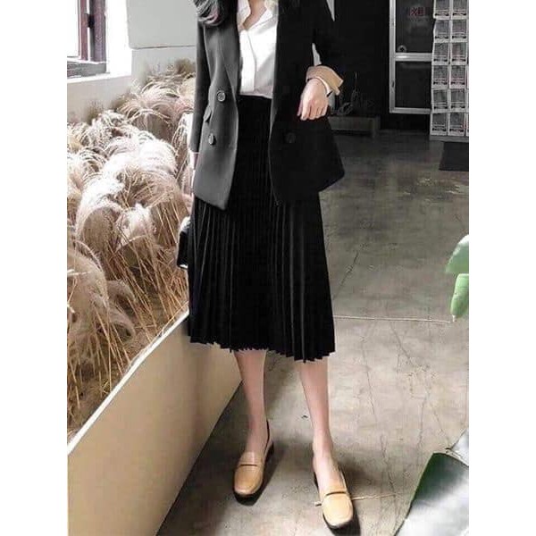 Bán sỉ chân váy xếp li dài cho nữ x | BigBuy360 - bigbuy360.vn