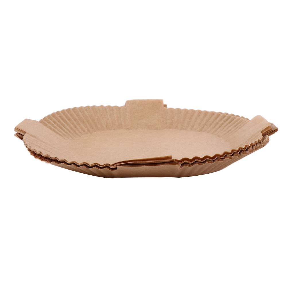 JARRED Set 100 Giấy Thấm Dầu Chịu Nhiệt Độ Cao Chống Dính In Chữ Có Tay Cầm Cho Nồi Chiên Không Dầu