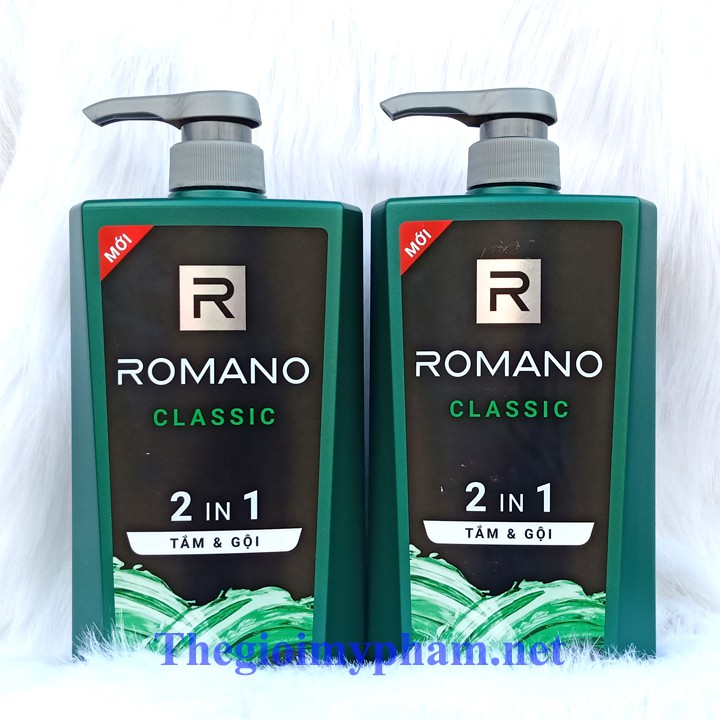 Tắm Gội 2 Trong 1 Romano 650g