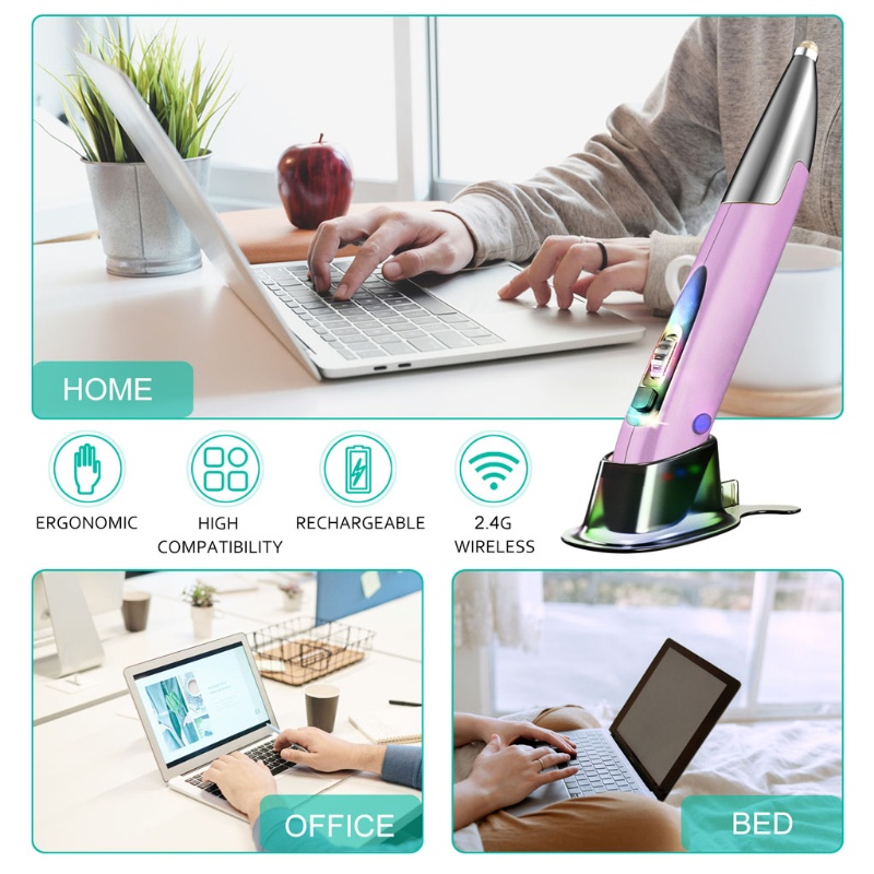 Chuột Không Dây Sạc USB Loại C Chất Lượng Cao