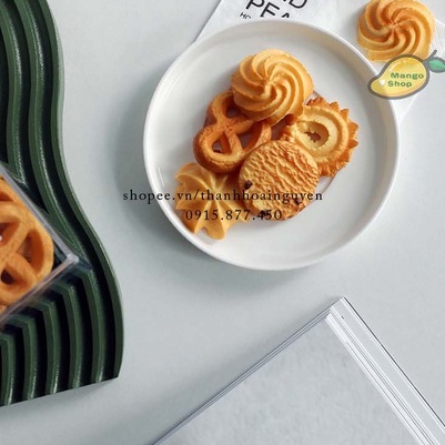 Bánh quy Danisa mô hình giả trang trí decor chụp ảnh