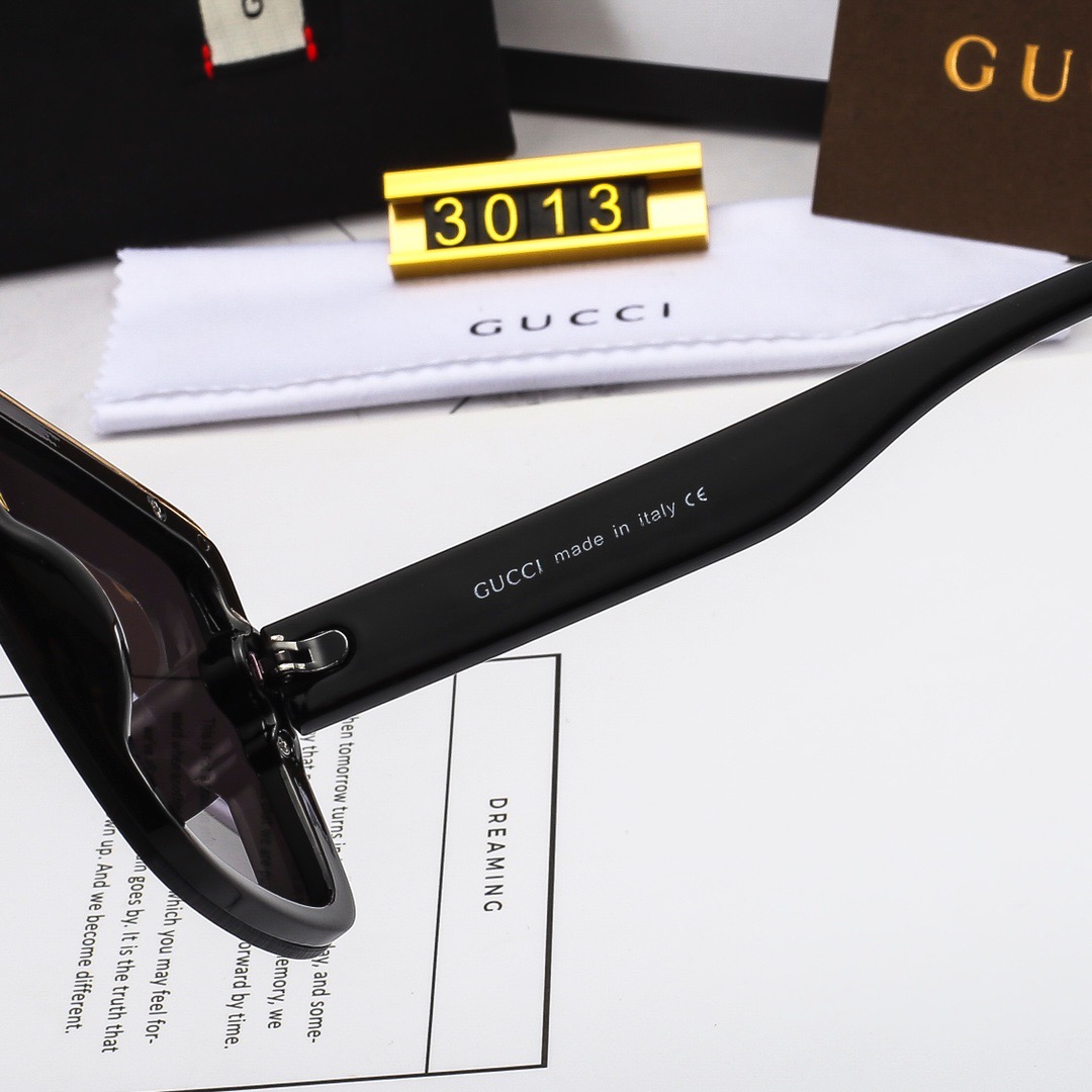 Gucci Kính râm 2021 kính chống tia UV phân cực mới của nam và nữ