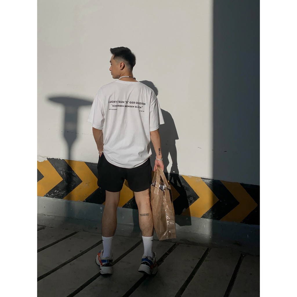 (Ảnh Thật) Áo thun Lucky chất mát tay lỡ Premium form rộng nam nữ 89Simplify | BigBuy360 - bigbuy360.vn