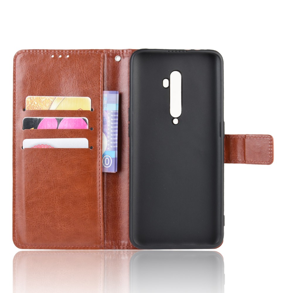 Bao da điện thoại màu trơn thanh lịch dành cho OPPO Reno 2 Reno2 F 2F 10X Zoom