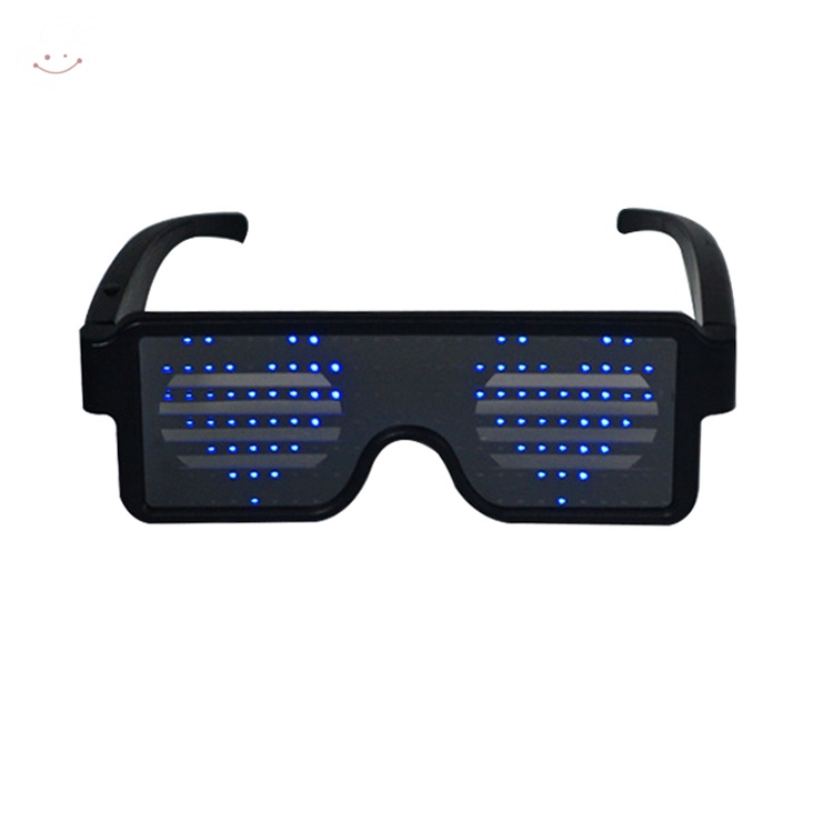 1 Kính Mát Có Đèn LED Nhấp Nháy 8 Kiểu Thích Hợp Cho Các Bữa Tiệc/Đi Club
