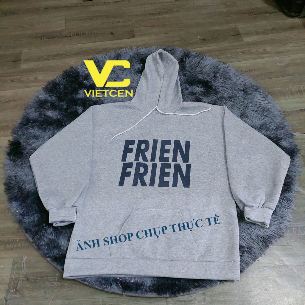 Áo khoác Hoodie tay bồng có mũ Áo khoác nỉ FRIEN form rộng Unisex - CUTE_ZOO | BigBuy360 - bigbuy360.vn