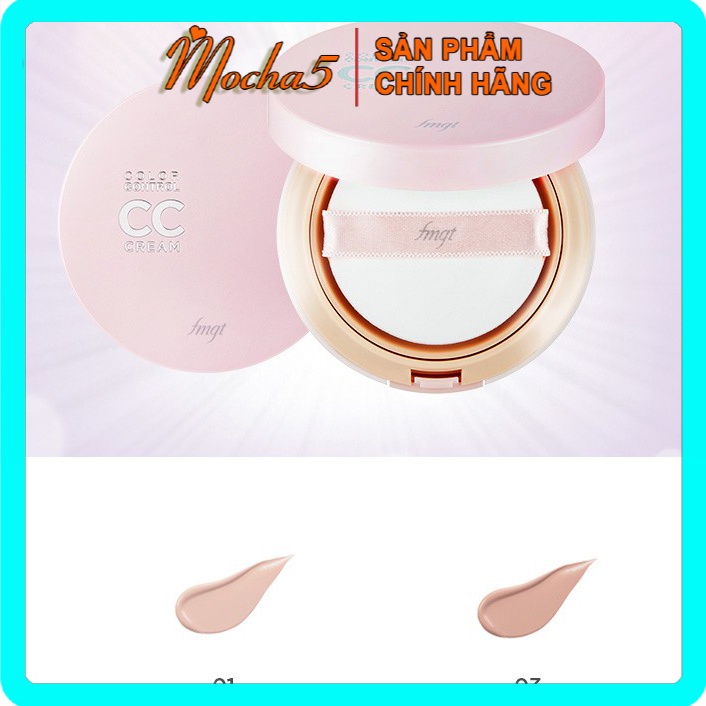 Kem nền CC cream The Face Shop Aura Color Control Cream TFS Spf30 PA++