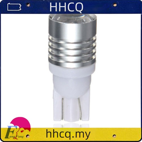 2 Đèn Led Cree Q5 T10 W5W 7w 12v Chất Lượng Cao Cho Xe Hơi