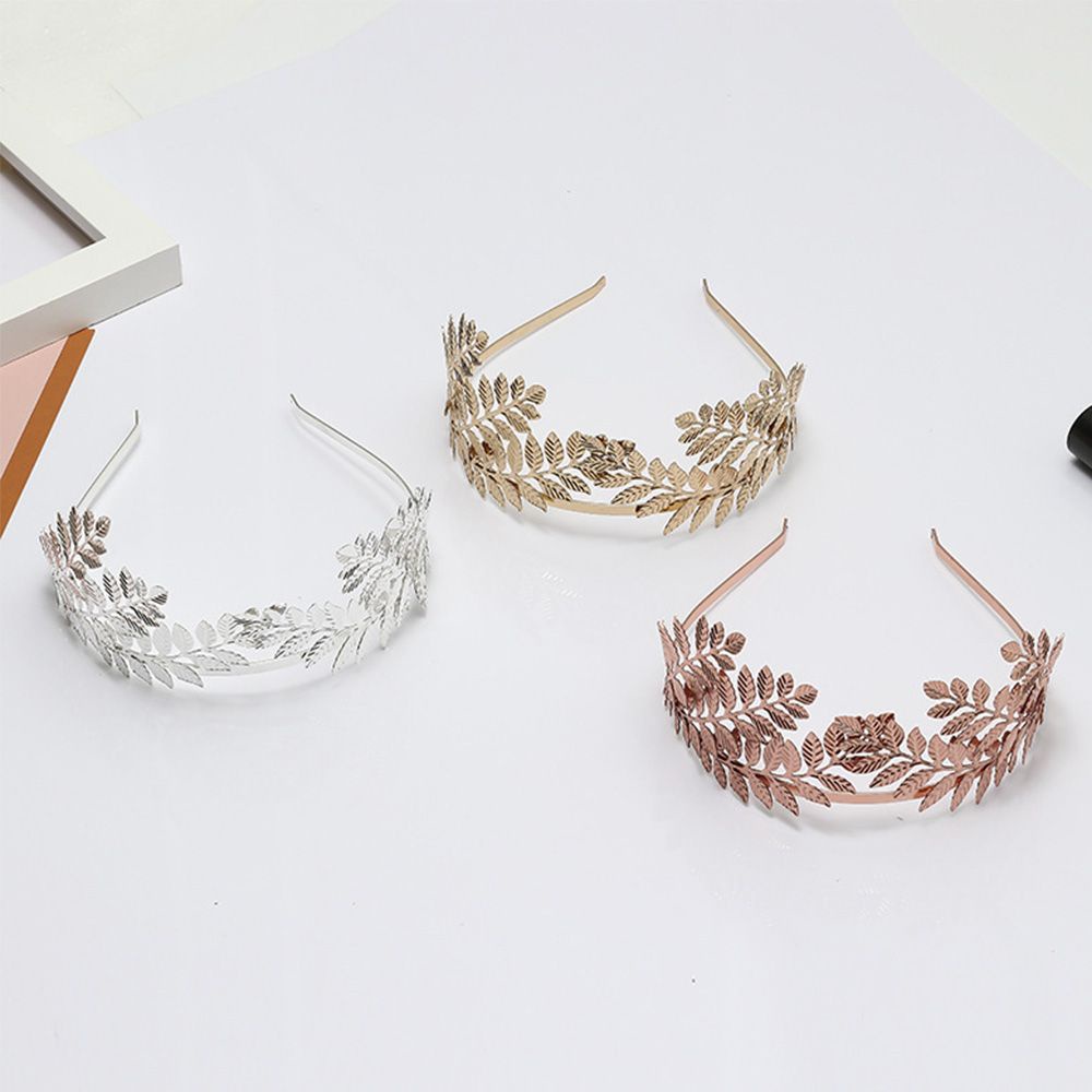 Cài Tóc Hình Chiếc Lá Đính Đá Thời Trang Cho Nữ