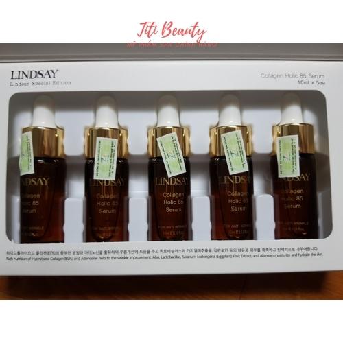Serum Colagen LINDSAY Collagen Holic 85 Serum ngừa mụn tái tạo phục hồi da chống lão hóa mờ nám thâm mụn