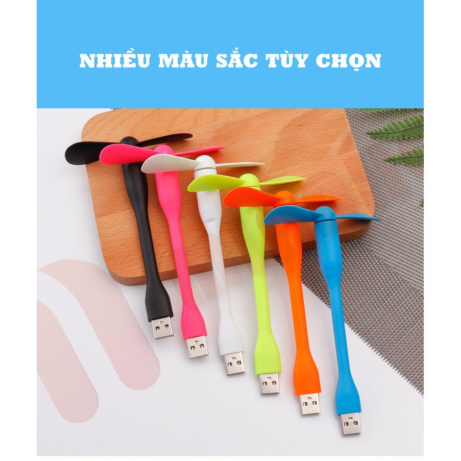 Đèn USB + Quạt USB mini Minaho - Đèn siêu sáng, quạt siêu mắt có thể sử dụng bằng Laptop, sạc dự phòng, sạc điện thoại