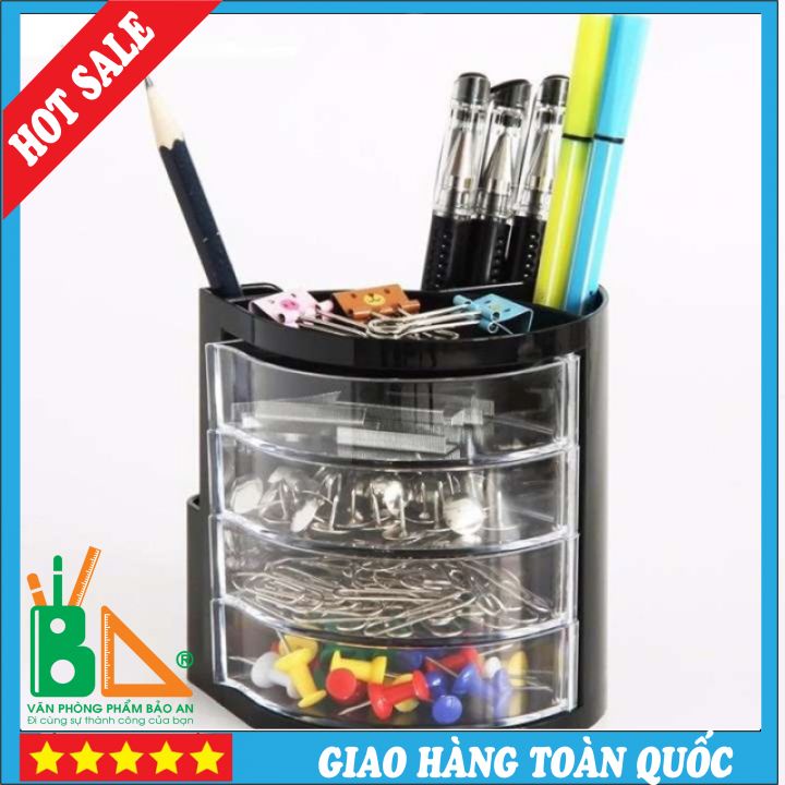 Khay Đựng Bút - Ống Cắm Bút Deli 9133