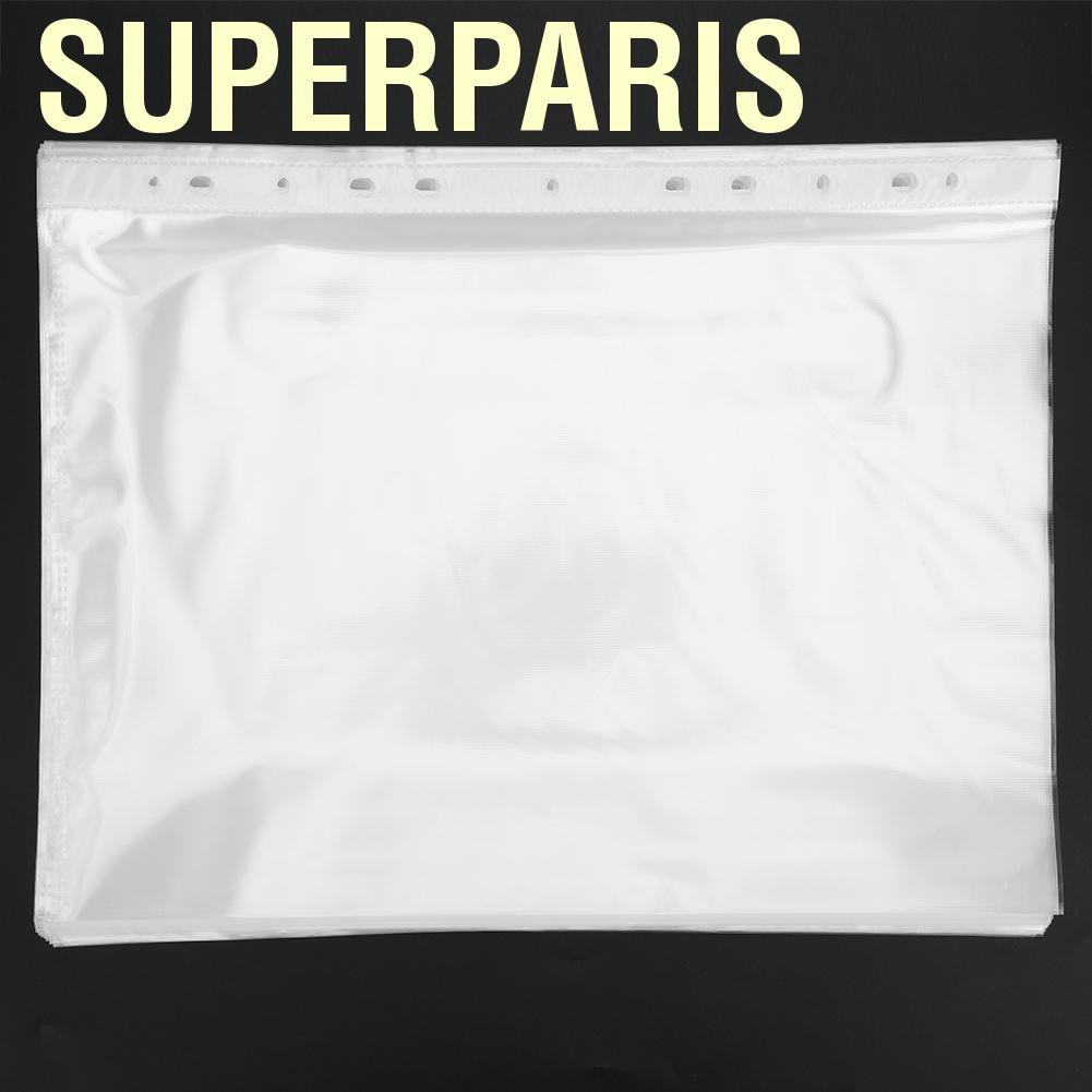 100 Tờ Giấy A4 11 Lỗ Trong Suốt