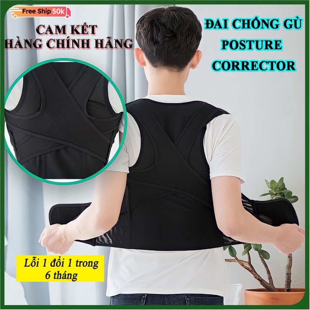 Đai chống gù lưng, đai chống gù người lớn cả nam và nữ - ĐG Áo