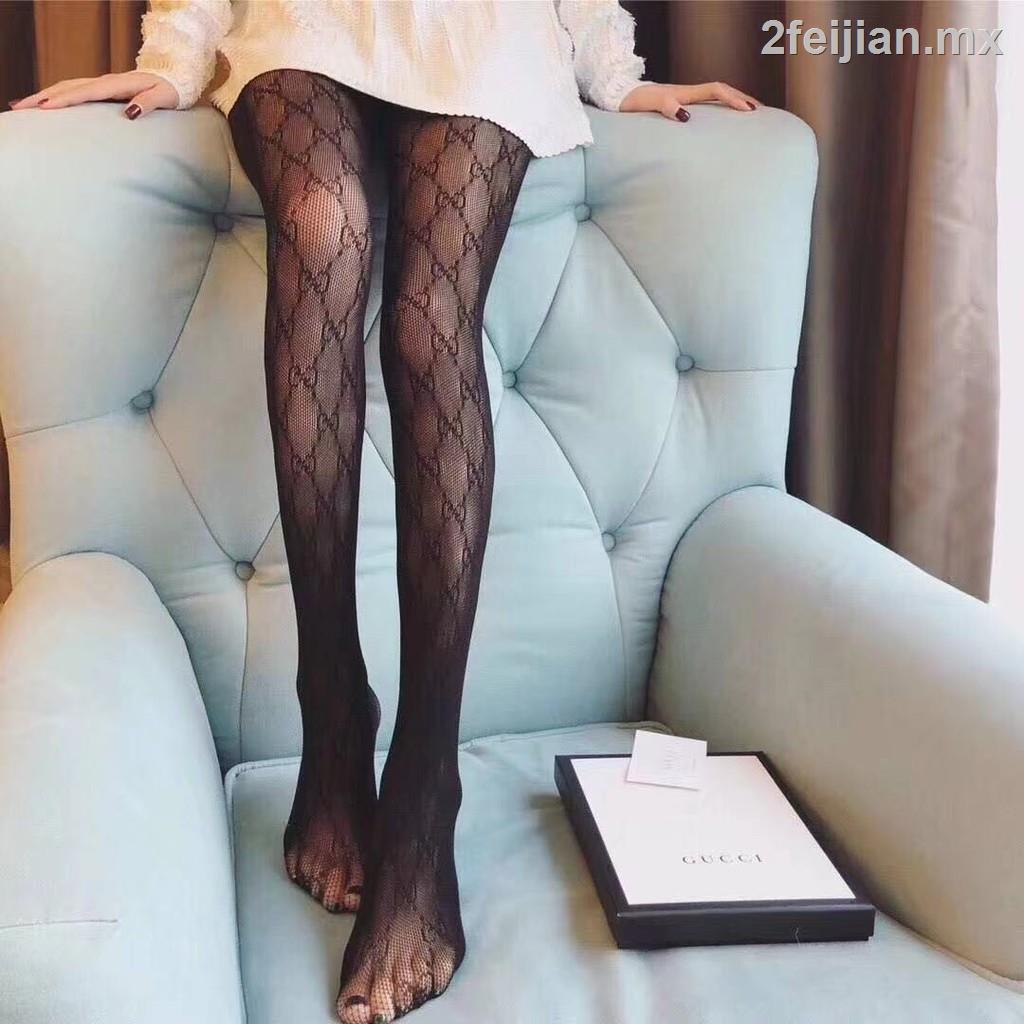 ☽Quần Tất Lưới Họa Tiết Chữ GG Gucci Chất Lượng Cao Quyến Rũ Cho Nữ 2022S