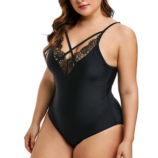 Đồ bơi bikini size lớn màu trơn cho nữ