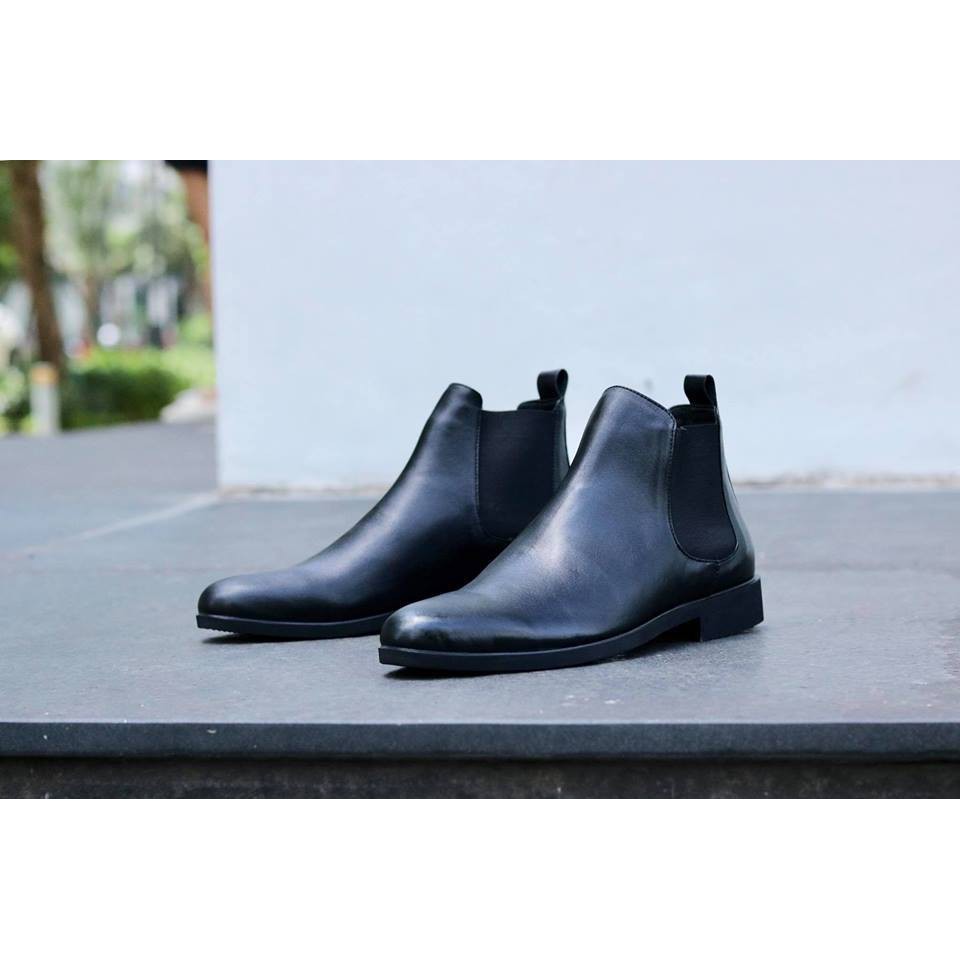 Giày Nam - Giày Cao Cổ Da Trơn-Chelsea Boots | BigBuy360 - bigbuy360.vn