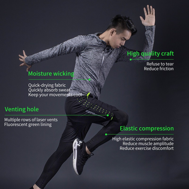 Rockbros Bộ Đồ Thể Thao Chuyên Dụng Chất Lượng Dành Cho Nam