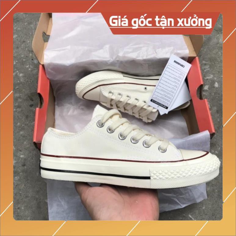 [FreeShip+ Hàng Cao Cấp] Giày Cv 1970s trắng thấp nam nữ loại đẹp, Giaỳ thể thao nam nữ [Video_Ảnh Thật]