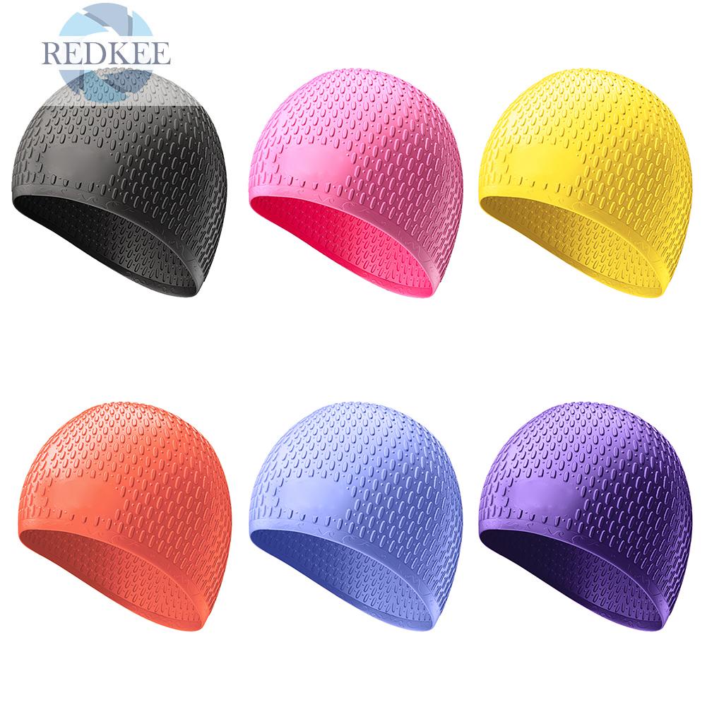 Mũ Bơi Silicone Bảo Vệ Tai Chống Thấm Nước Dành Cho Người Lớn