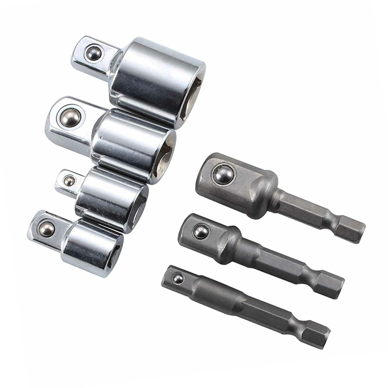 Bộ 7 Đầu Vặn Đai Ốc 3 / 8 "1 / 2" 1 / 4 "