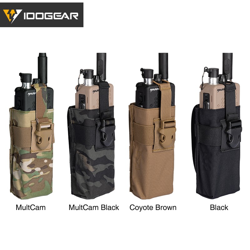 Idogear Túi Đựng radio rrv vest walkie talkie mbitr tri prc-148 152 3552