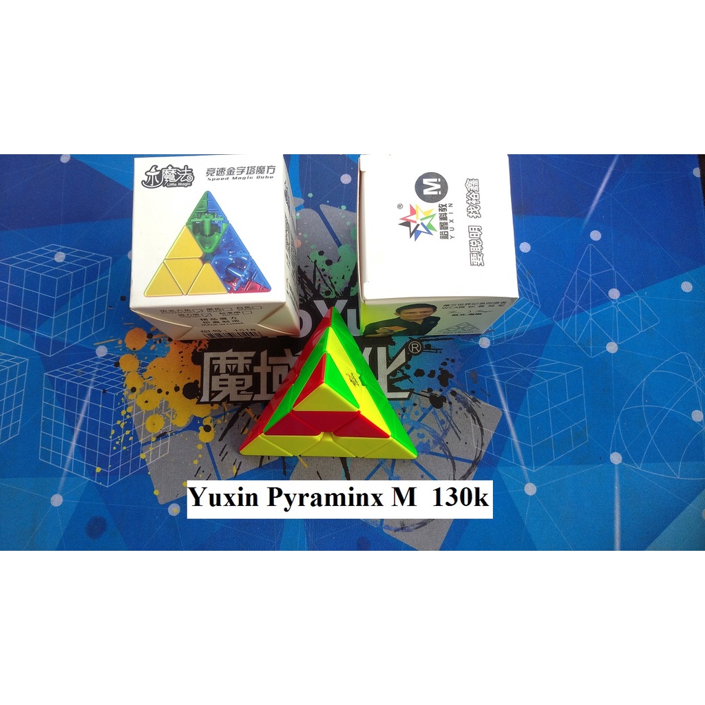 Biến Thể Rubik. Pyraminx Yuxin Little Magic M