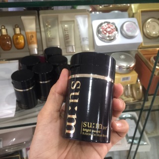 🍒mặt nạ sủi bọt thải độc su:m 37 bright award bubble-de mask black