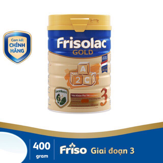 Sữa Frisolac gold 3 400g