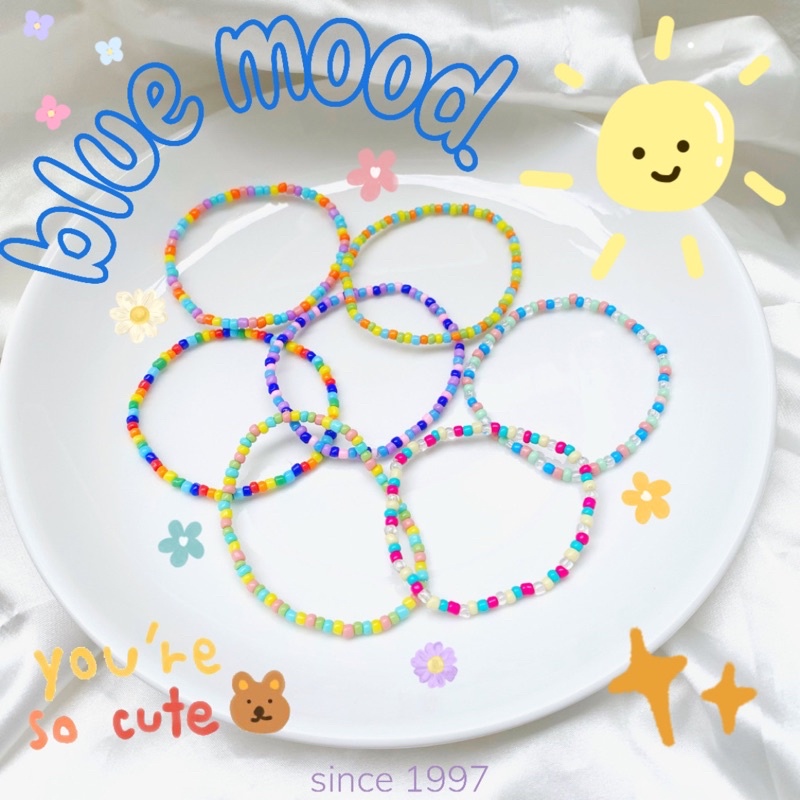 Vòng tay handmade hạt cườm Bohemian Girls 🧚🏻✨ #fromBlue