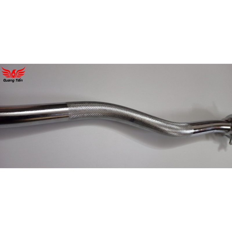 Đòn tạ chữ Z phi 27 mạ Crom hàng nhập khẩu siêu đẹp ( ốc có chốt) QT-304