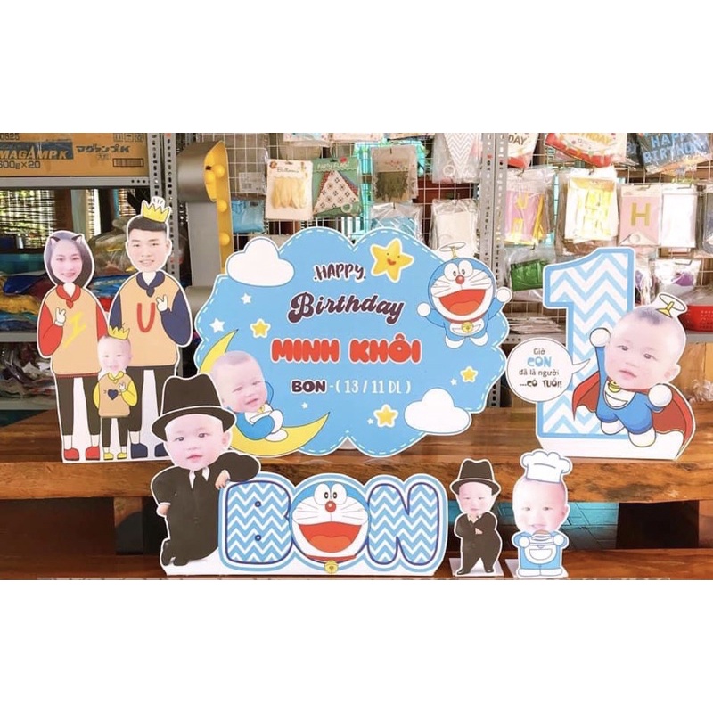 Bảng tên sinh nhật- Banner trang trí sinh nhật cho bé