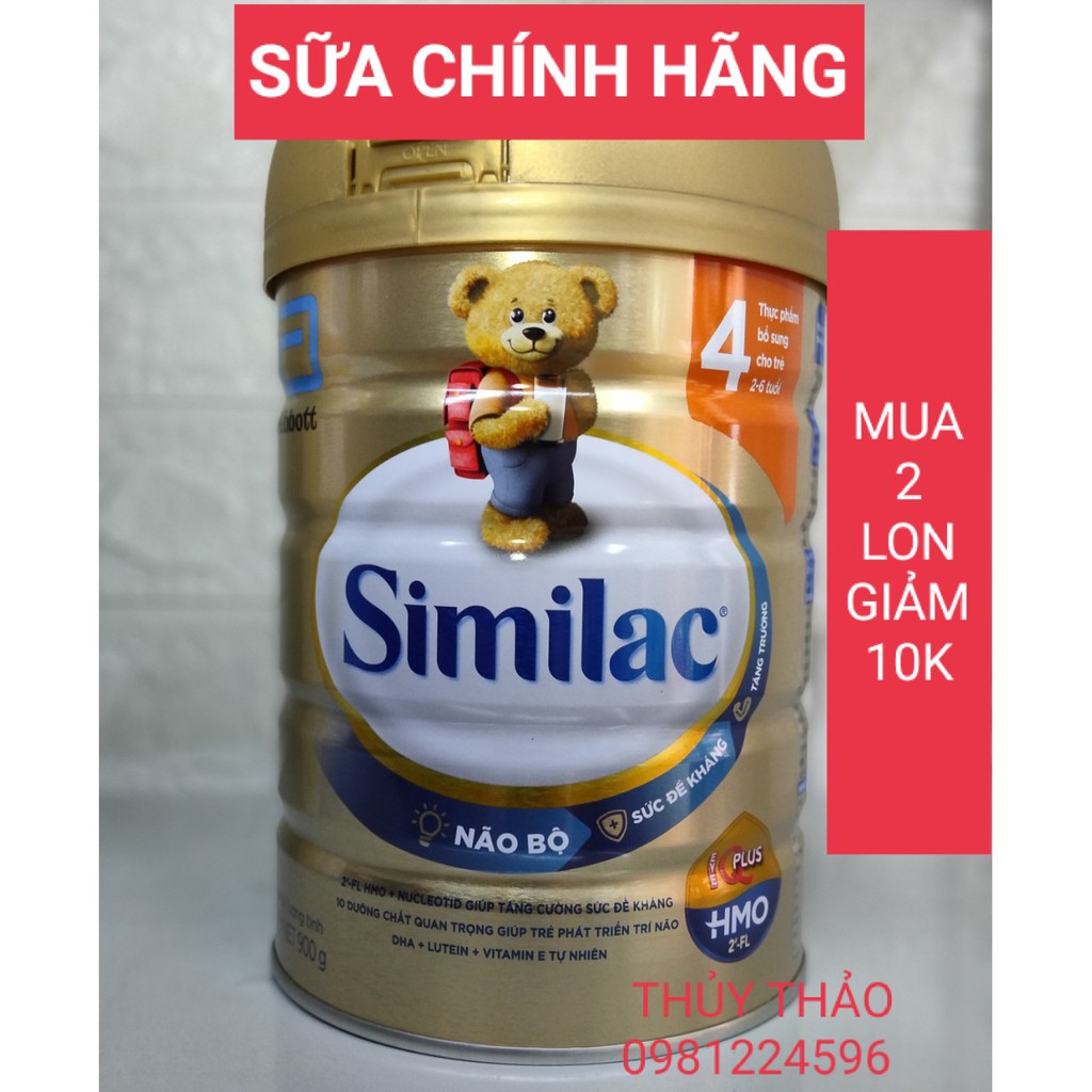 Sữa Similac số 1, số 2, Số 3, Số 4 900G