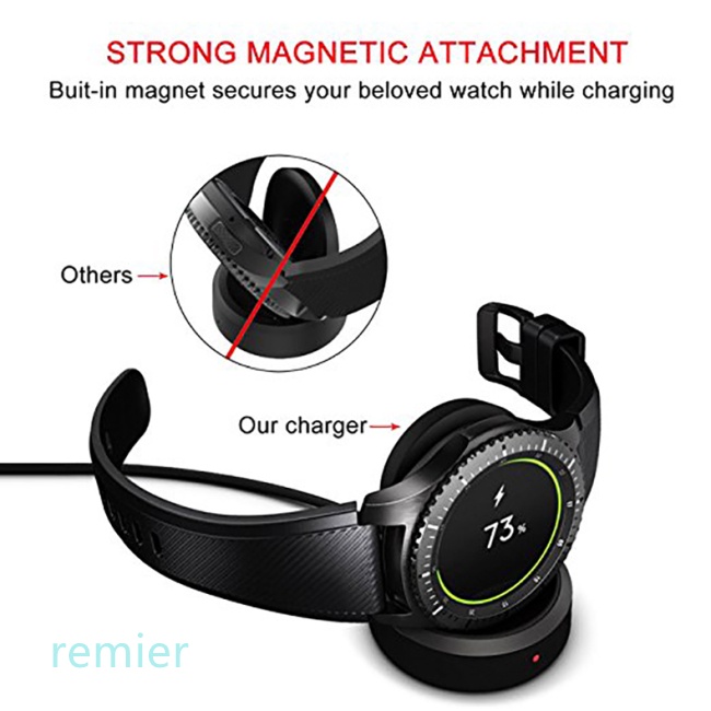 Đế Sạc Không Dây Cho Đồng Hồ Thông Minh Samsung Gear S3 S2