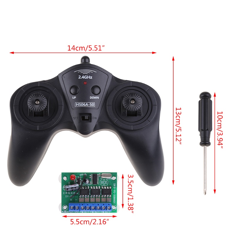 Bộ Điều Khiển Từ Xa WMMB 6CH Công Suất Cao 2 4G 50M 6-15v Cho Xe Hơi