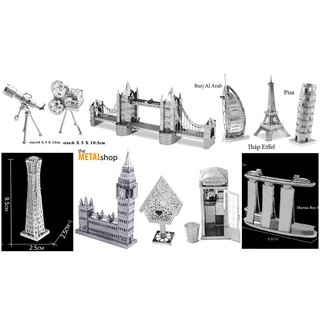 Mô Hình Lắp Ráp 3d Kiến Trúc cỡ vừa