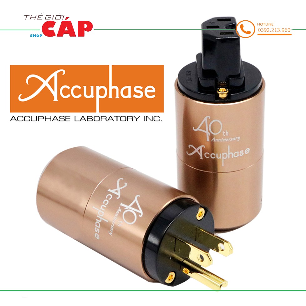 Bộ Jack Nguồn Âm Thanh Accuphase Cao Cấp - Hàng Chính Hãng