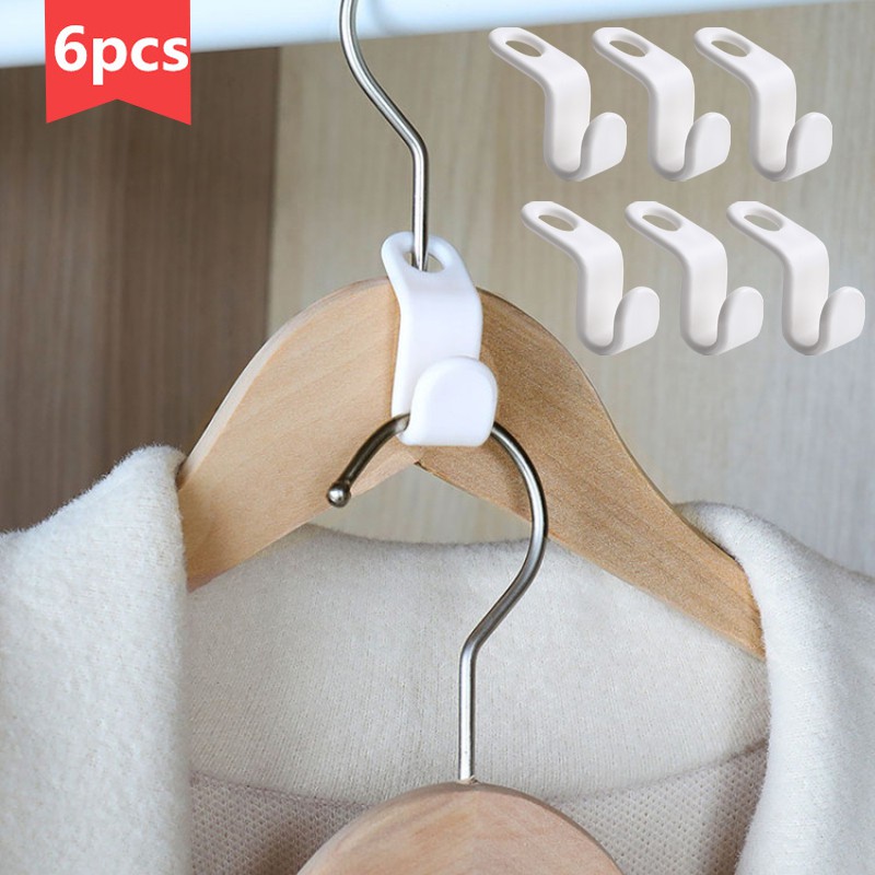 Set 6 móc treo đồ gắn tường tiện dụng