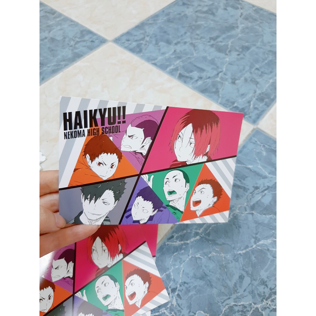 POSTCARD HAIKYU