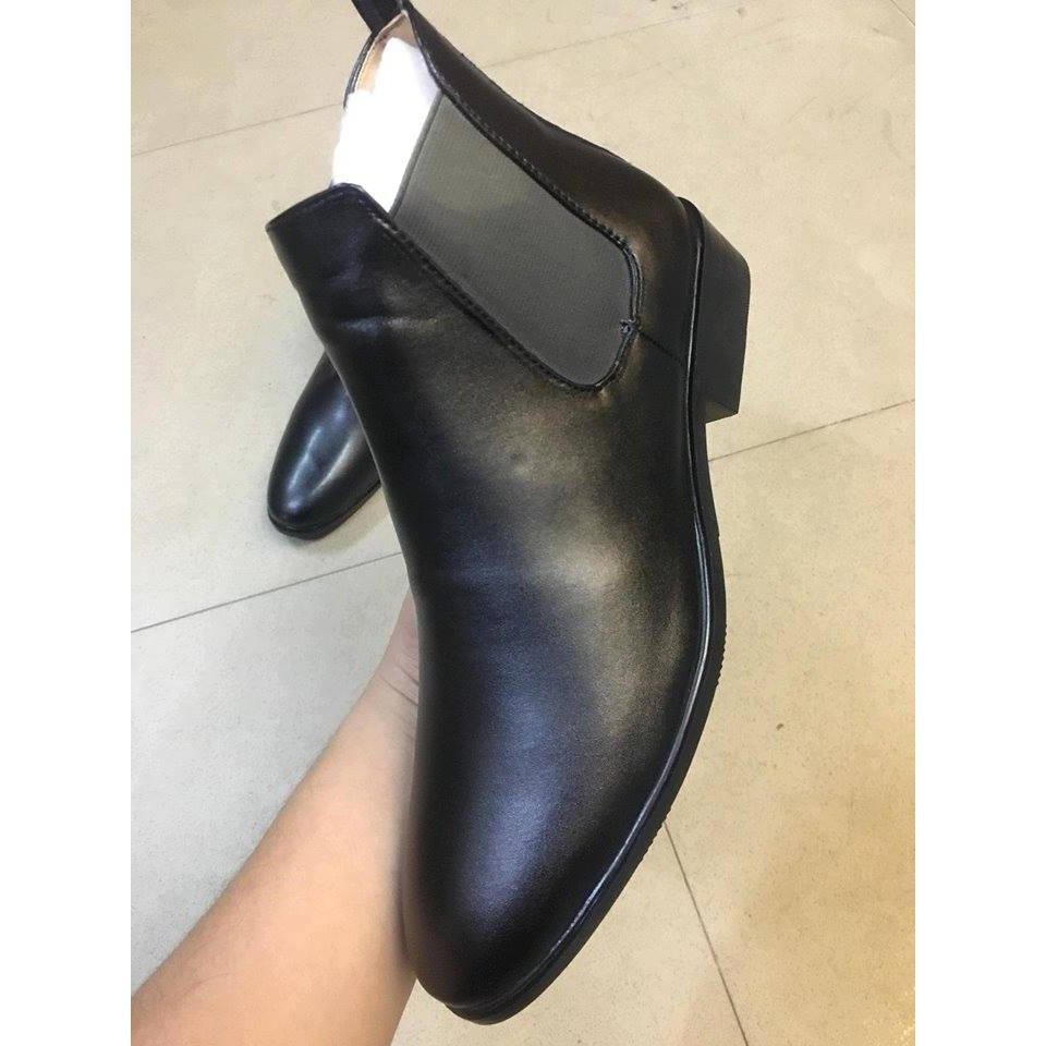 CHELSEA BOOT DA BÒ. TẶNG LÓT CHIỀU CAO 6CM | BigBuy360 - bigbuy360.vn