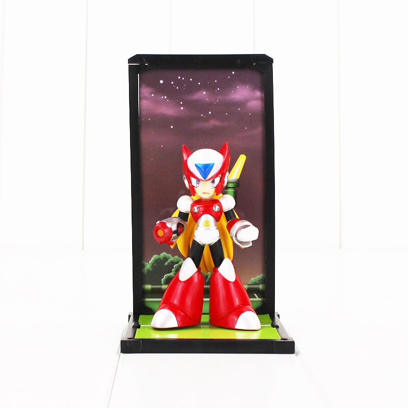 Set 2 Mô Hình Nhân Vật Megaman Rockman Xanh Đỏ Rokkuman 15CM
