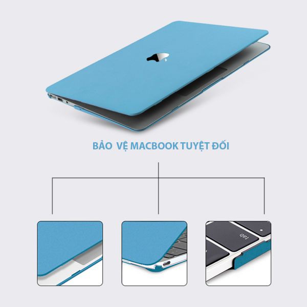 Ốp Macbook, case macbook đủ dòng màu xanh pastel