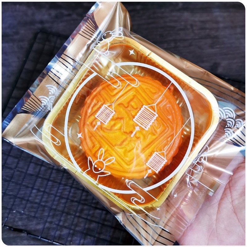 Túi bánh trung thu 150g hàn miệng túi 4 mẫu thỏ