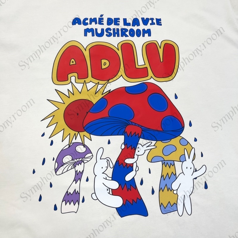 Áo Thun ADLV Mushroom Beige