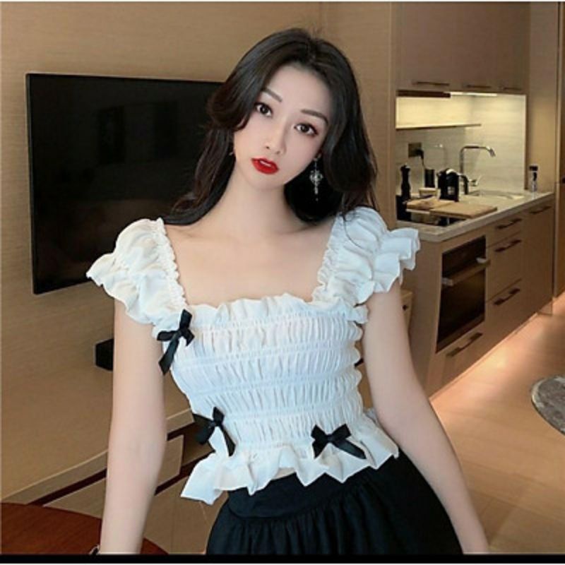 áo nhún kiểu siêu xinh